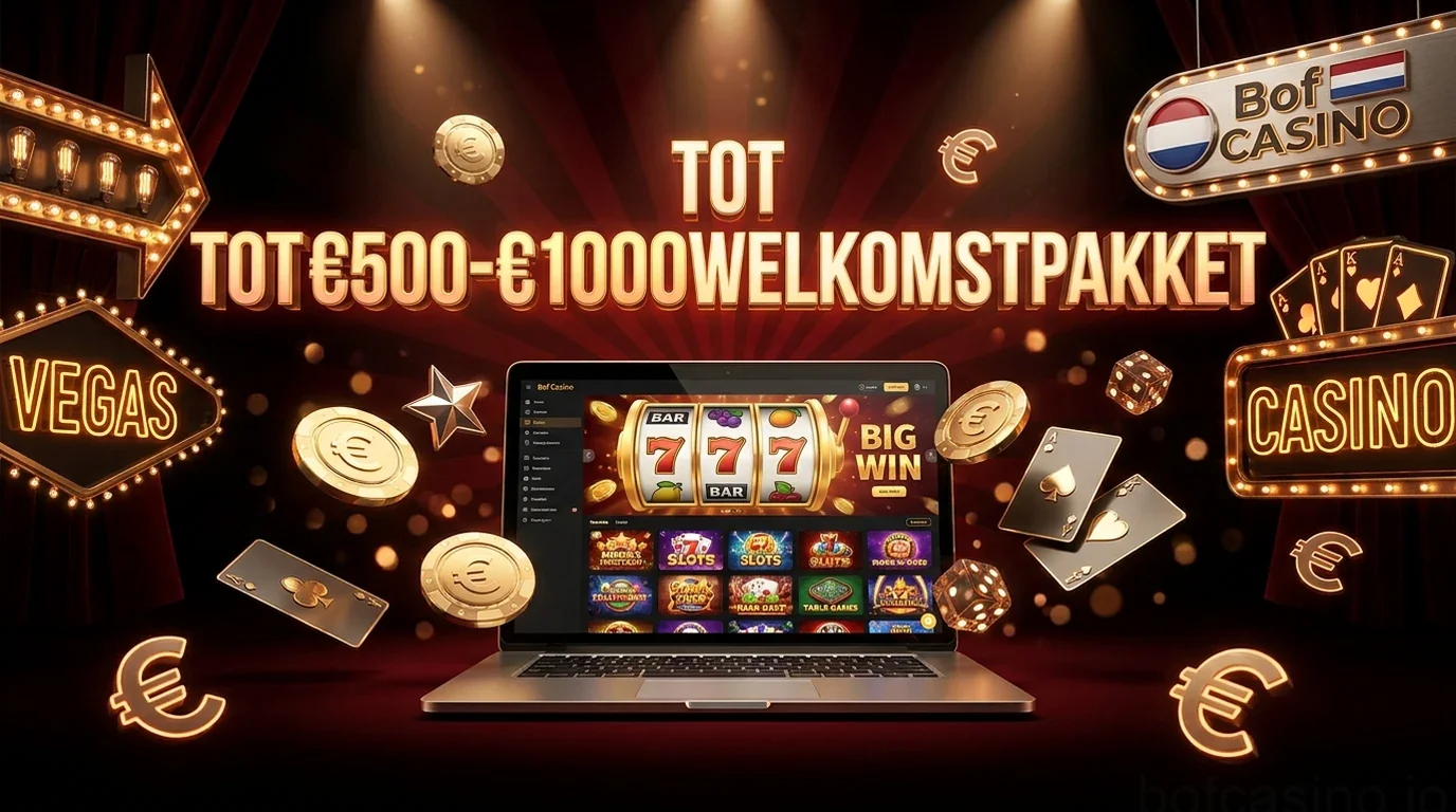 TOT €500-€1000WELKOMSTPAKKET